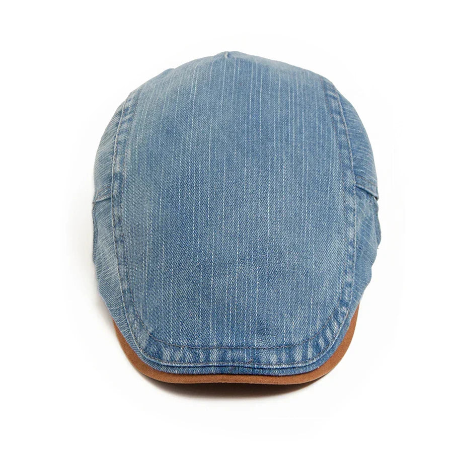 Vanmeeren™ | Premium Denim Flat Cap