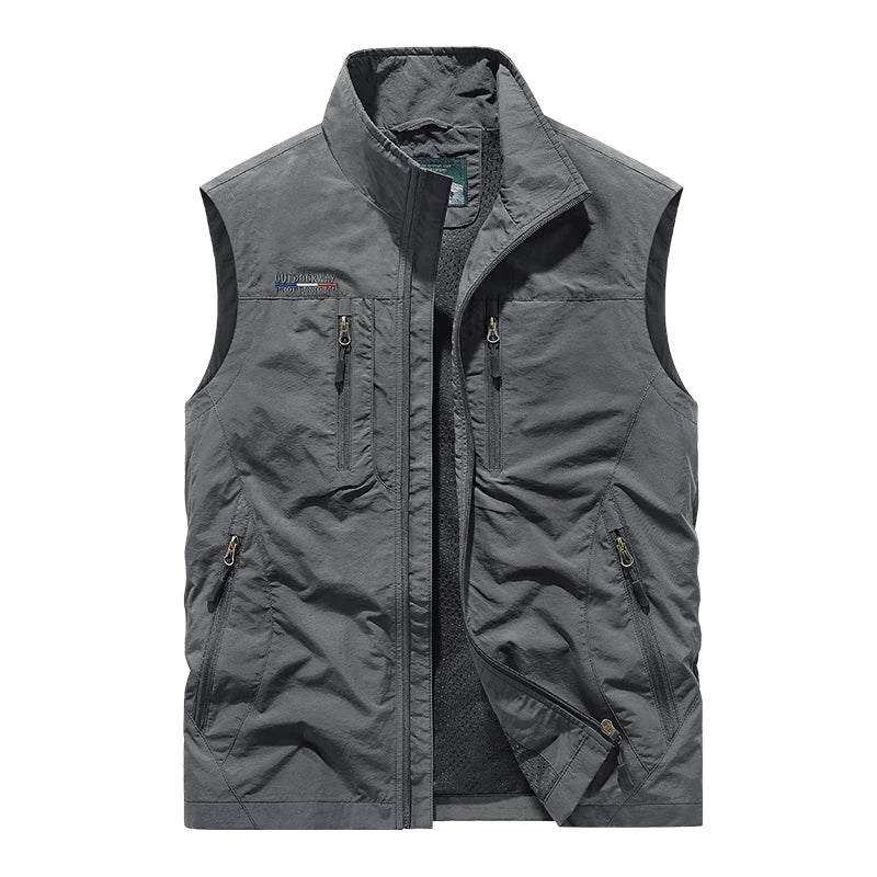 Vanmeeren™ | Modieuze Mesh Bodywarmer