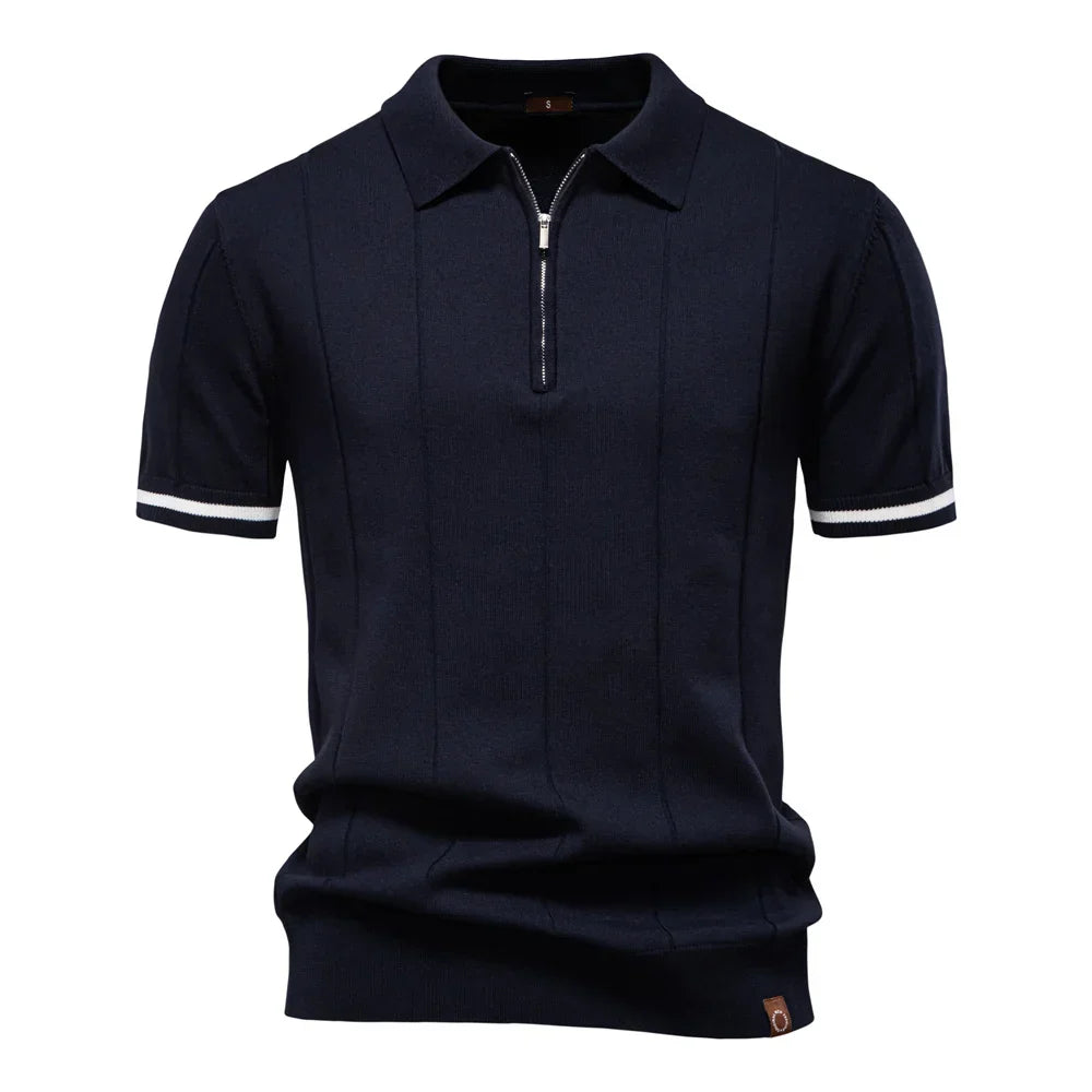 Vanmeeren™ | Zomerse Polo met Rits