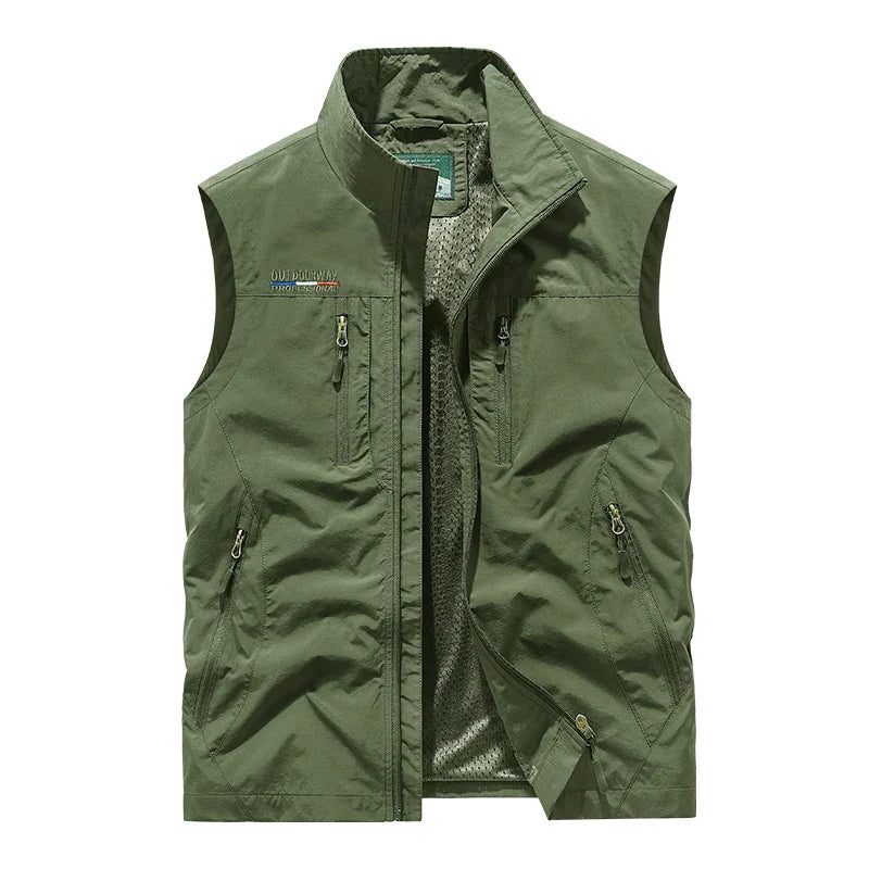 Vanmeeren™ | Modieuze Mesh Bodywarmer