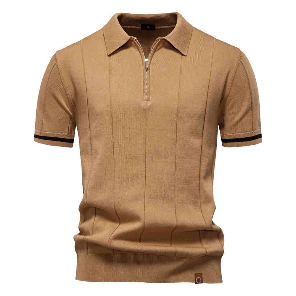 Vanmeeren™ | Zomerse Polo met Rits