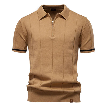 Vanmeeren™ | Zomerse Polo met Rits