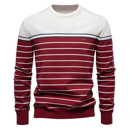 Vanmeeren™ | Herentrui Met Streepdesign