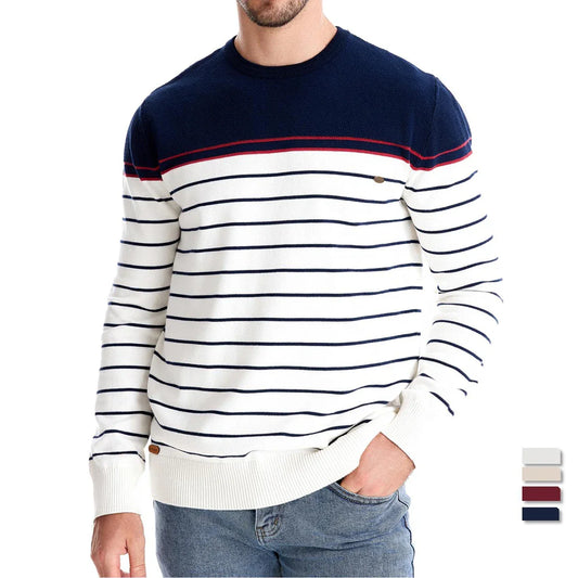 Vanmeeren™ | Herentrui Met Streepdesign