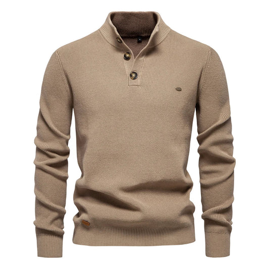 Vanmeeren™ | Herentrui Met Knoopdesign