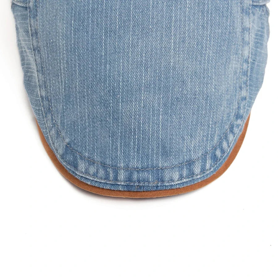 Vanmeeren™ | Premium Denim Flat Cap