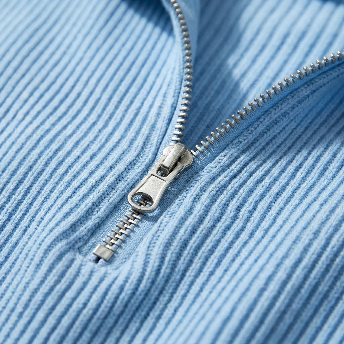 Vanmeeren™ | half zip trui met lange mouw