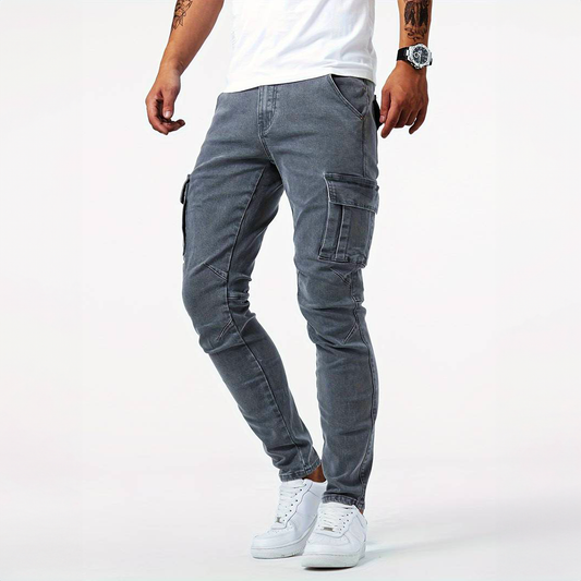 Vanmeeren™ | Stretchy Cargo Jeans