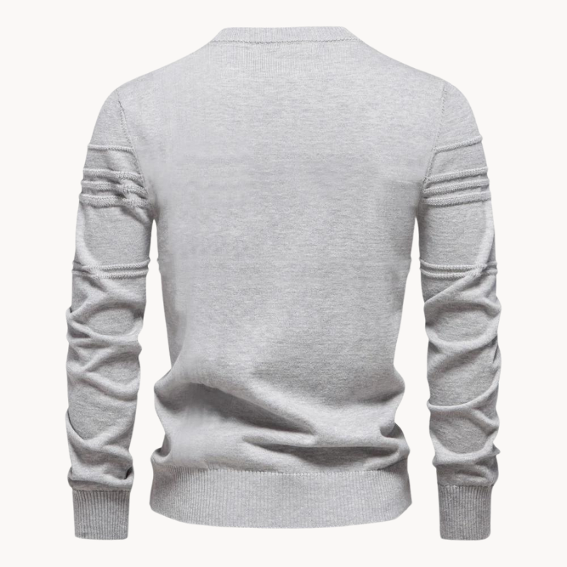 Vanmeeren™ | Katoenen Herentrui Met Streepdesign