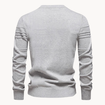 Vanmeeren™ | Katoenen Herentrui Met Streepdesign