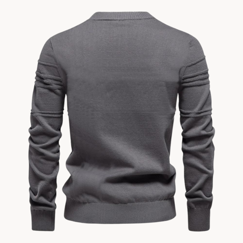 Vanmeeren™ | Katoenen Herentrui Met Streepdesign