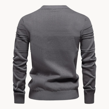 Vanmeeren™ | Katoenen Herentrui Met Streepdesign