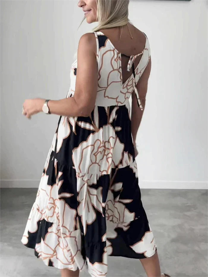Laluna® | Comfortabele Bloemenjurk