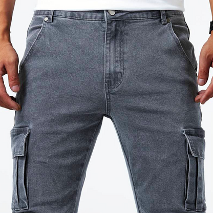 Vanmeeren™ | Stretchy Cargo Jeans