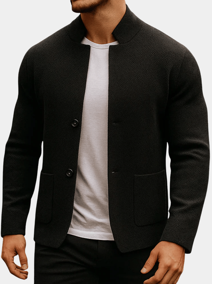 Vanmeeren™ | Gilet in textuurgebreide stof