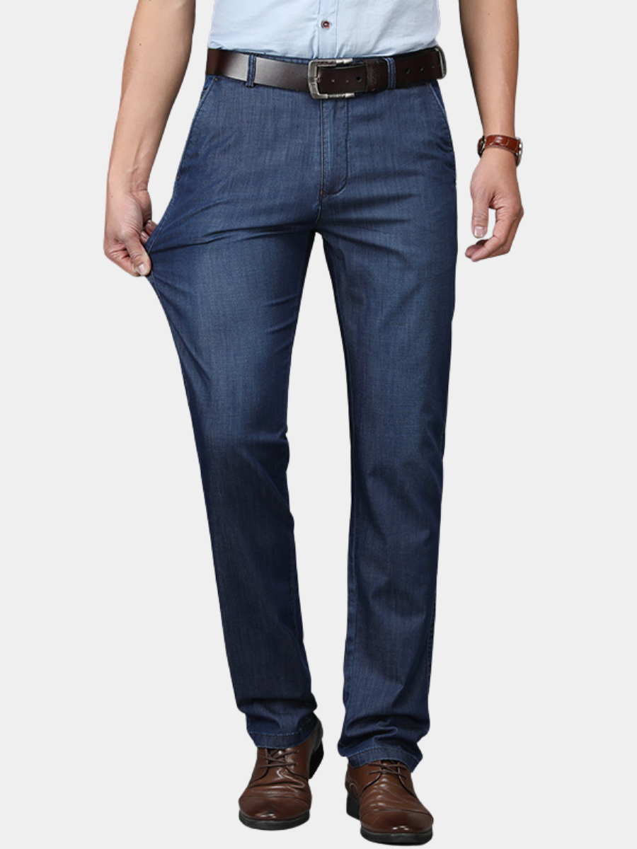 Vanmeeren™ | Jean Van Rekbaar Denim Met Een Klassieke Pasvorm Voor Mannen