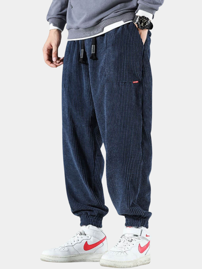 Vanmeeren™ | Heren Joggingbroek van Ribfluweel