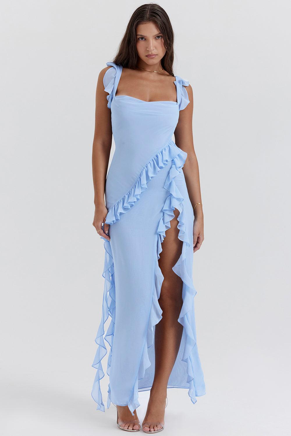 Laluna® | Maxi jurk Met Ruches