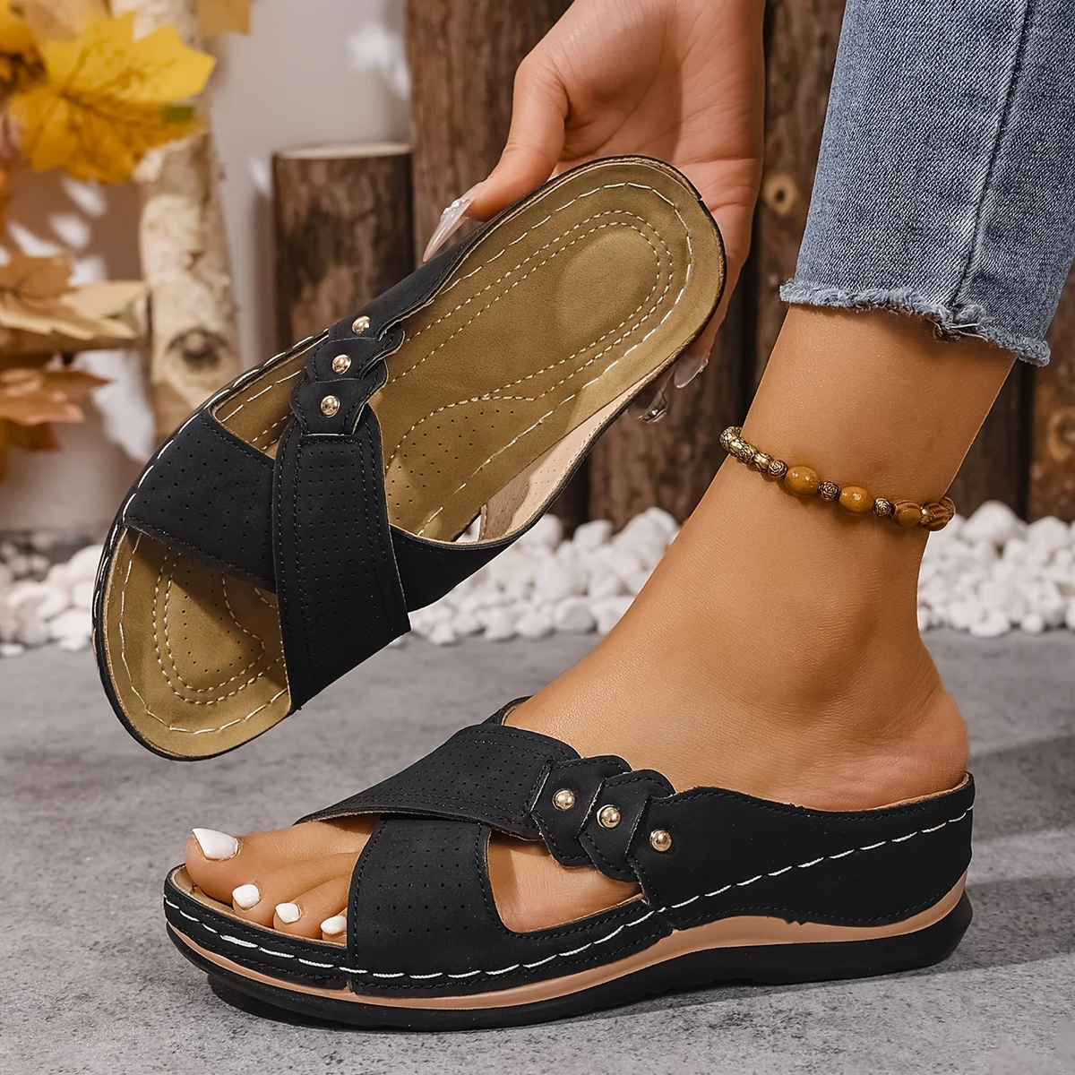 Printessa | Comfortable Wedge Sandals