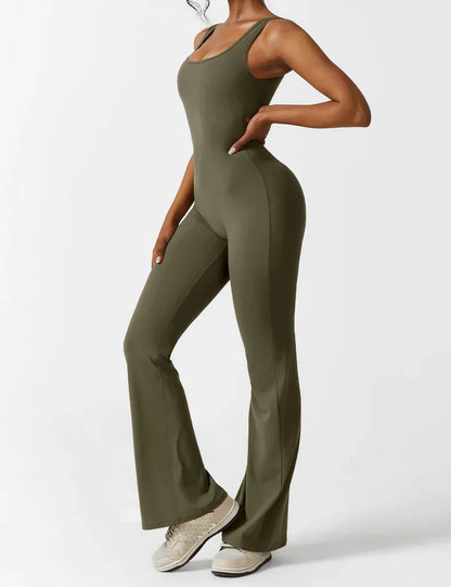 NOËLLE™ | Trendy & Flatterende V-Back Jumpsuit