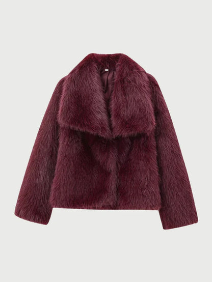 Laluna® | Stijlvolle Cropped Bontjas