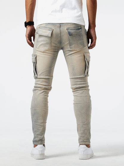 Vanmeeren™ | Slim Fit Cargo Jeans