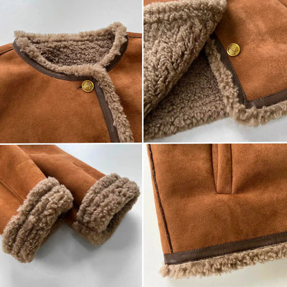 NOËLLE™ | Sheepskin Spring Jacket