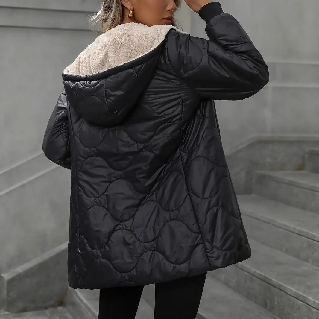 Lina™ | Lightweight Thermal Jacket with Hood and Zipper