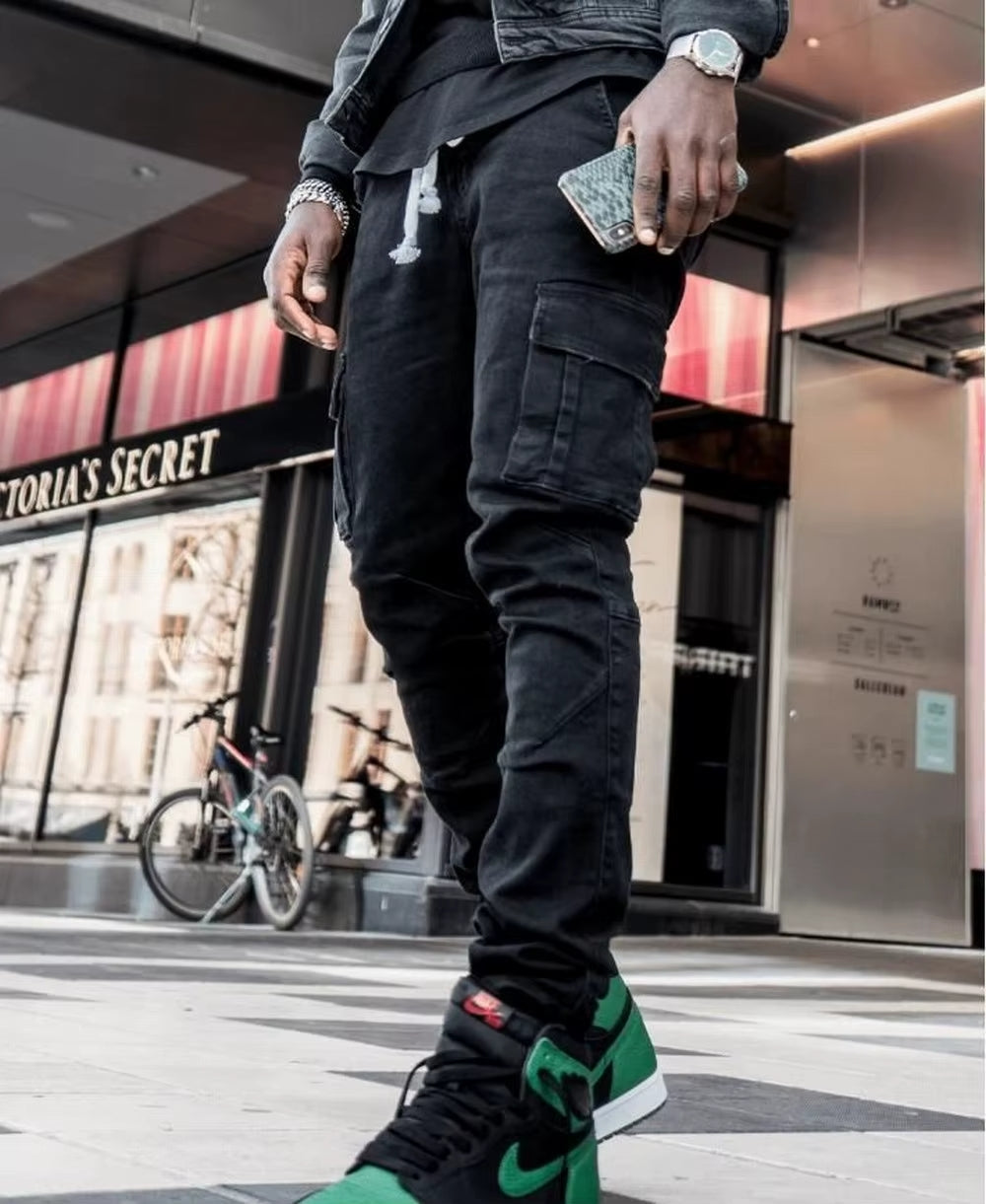 Vanmeeren™ | Cargo Street Elastic Jeans