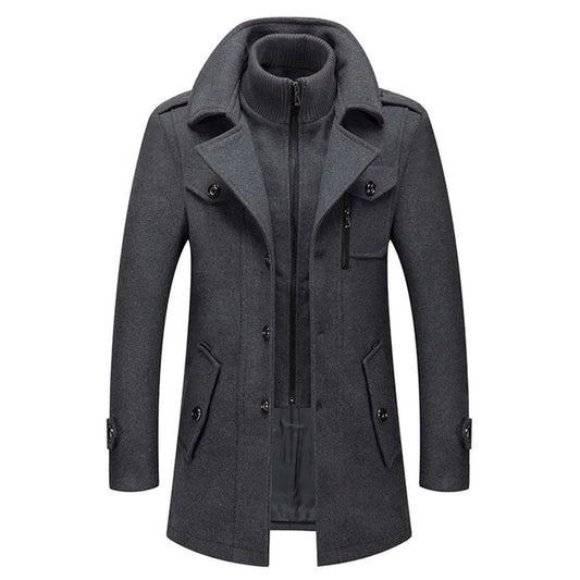 Laluna® | Stijlvolle Peaky Blinders Winterjas