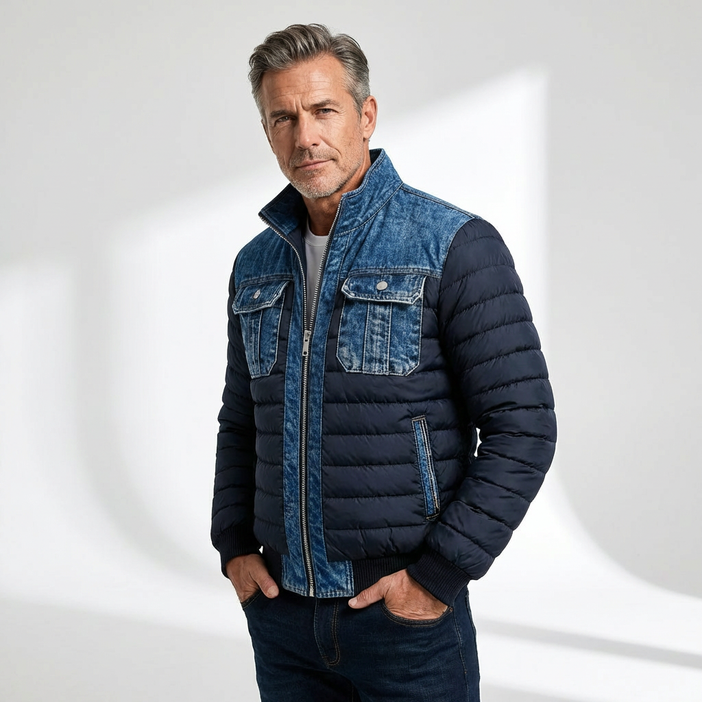 Vanmeeren™ | Classic Denim Spijker Jas