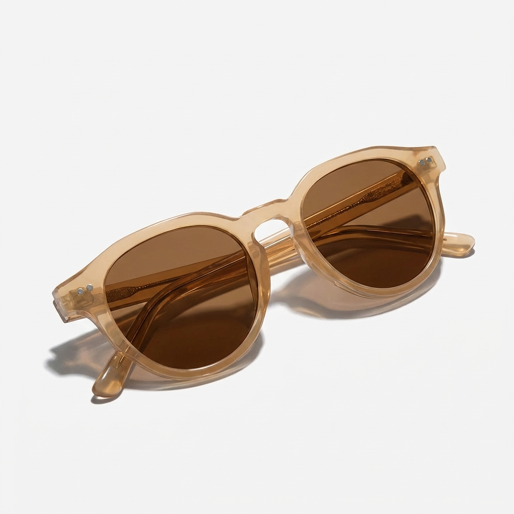 Vanmeeren™ | Vintage Ronde Zonnebril – Luxe Design