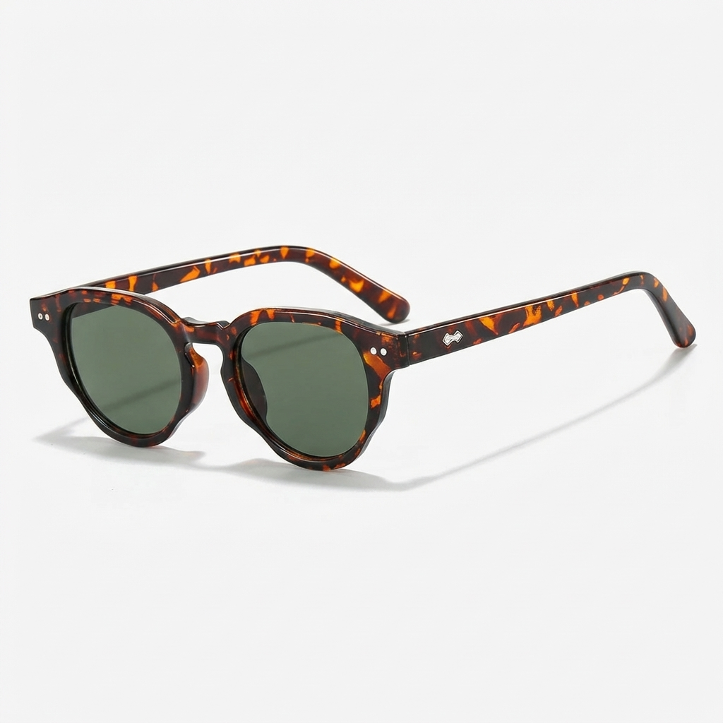 Vanmeeren™ | Vintage Ronde Zonnebril – Luxe Design