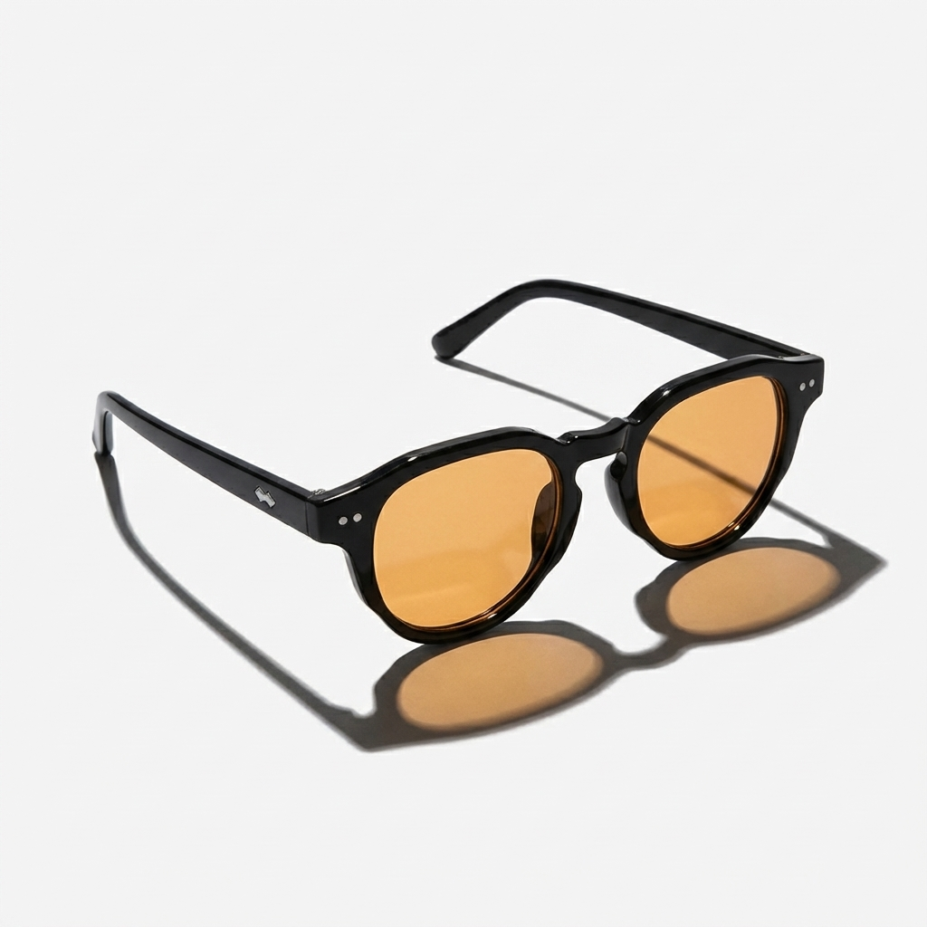 Vanmeeren™ | Vintage Ronde Zonnebril – Luxe Design