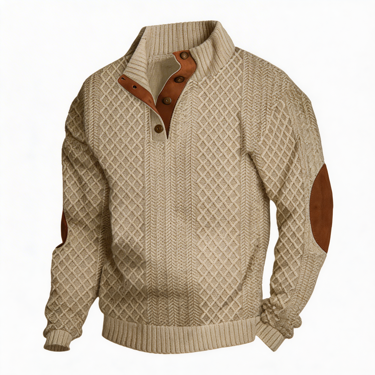 Vanmeeren™ | Klassieke Hoge Kraag Pullover