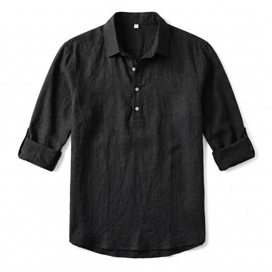 Vanmeeren™ | Klassieke Linnen Polo