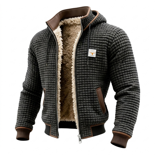 Vanmeeren™ | Retrojack met Capuchon en Rits