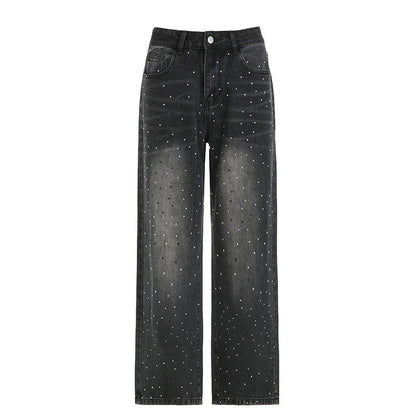 Laluna® | Glitter Spijkerbroek