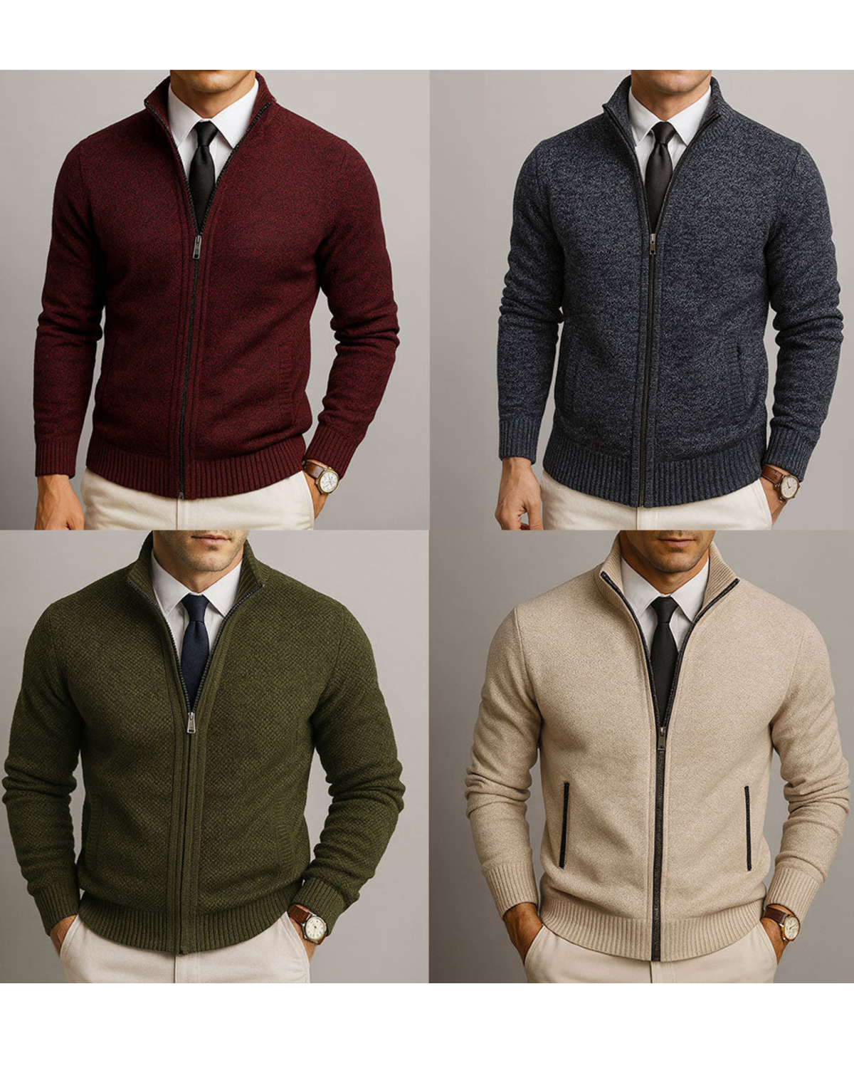 Vanmeeren™ | Merino Wollen Cardigan