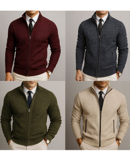 Vanmeeren™ | Merino Wollen Cardigan