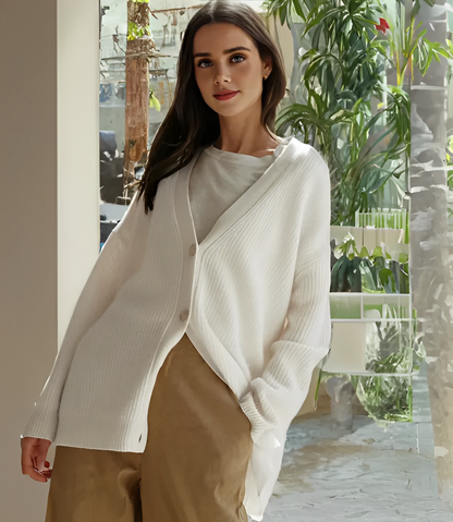 Vanmeeren™ | Elegante Knopen Cardigan