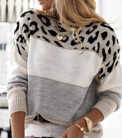 Laluna® | Trui Met Luipaardprint