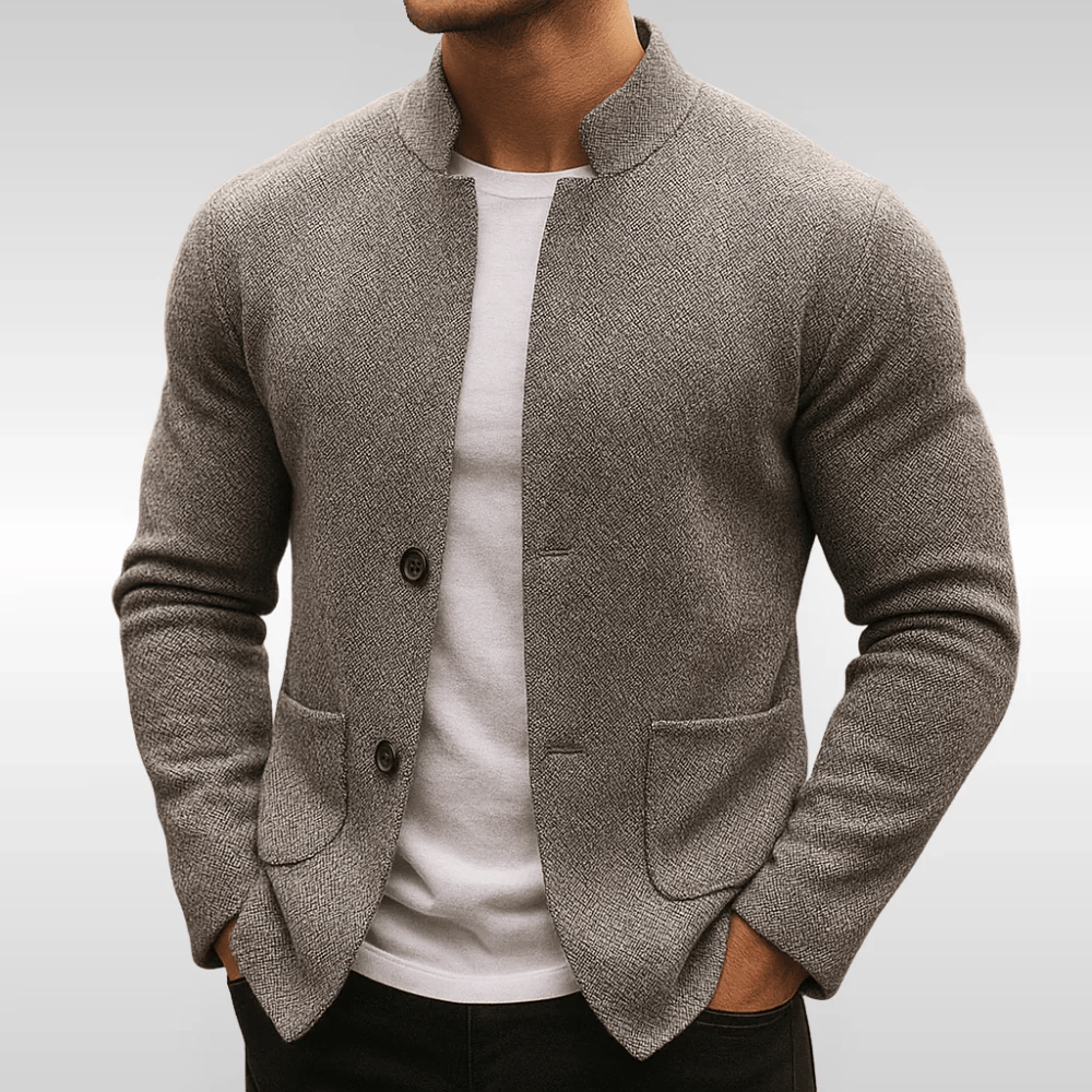 Vanmeeren™ | Gilet in textuurgebreide stof