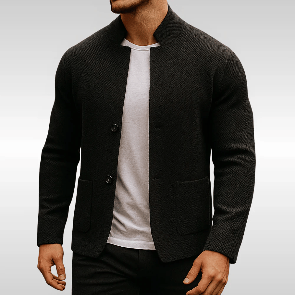 Vanmeeren™ | Gilet in textuurgebreide stof