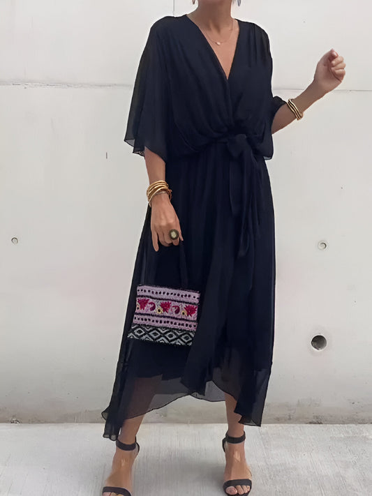 Juliette™ | Flowing V-Neck Dress