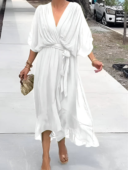 Juliette™ | Flowing V-Neck Dress