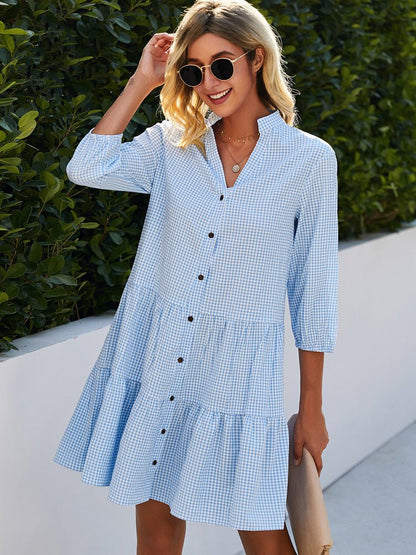 Suzanne™ | Klassieke Katoenen Zomerjurk
