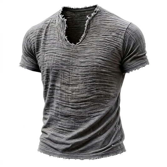 Vanmeeren™ | Vintage T-shirt Met V-hals