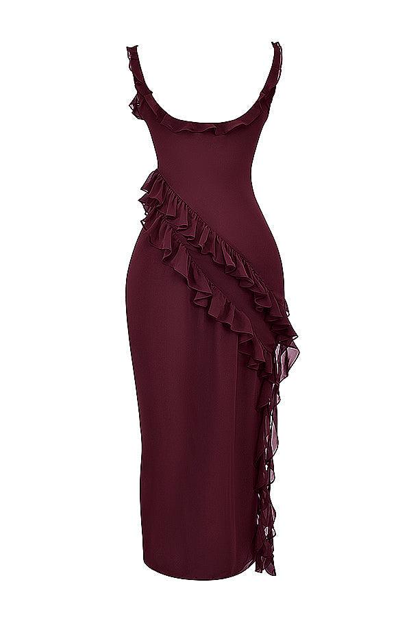 Laluna® | Maxi jurk Met Ruches