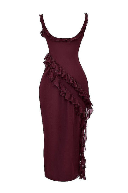 Laluna® | Maxi jurk Met Ruches